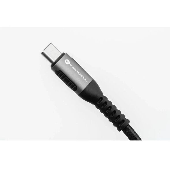 Kabel USB-C do USB-C Forcell 240W 5A PD QC 4.0 Nylon 2m Laptop Turbo