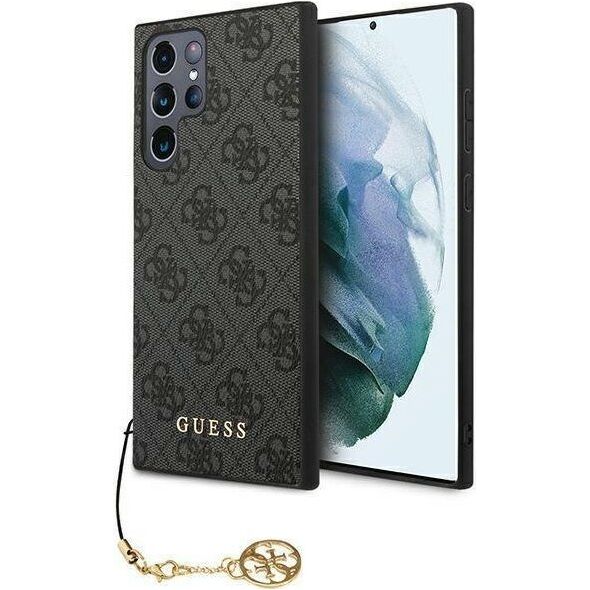 Guess Guess GUHCS24LGF4GGR S24 Ultra S928 czarny/black hardcase 4G Charms Collection