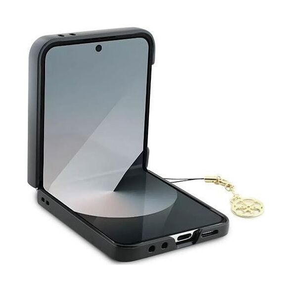 Guess Guess GUHCZF6GF4GGR Z Flip6 F741 czarny/black 4G Charm