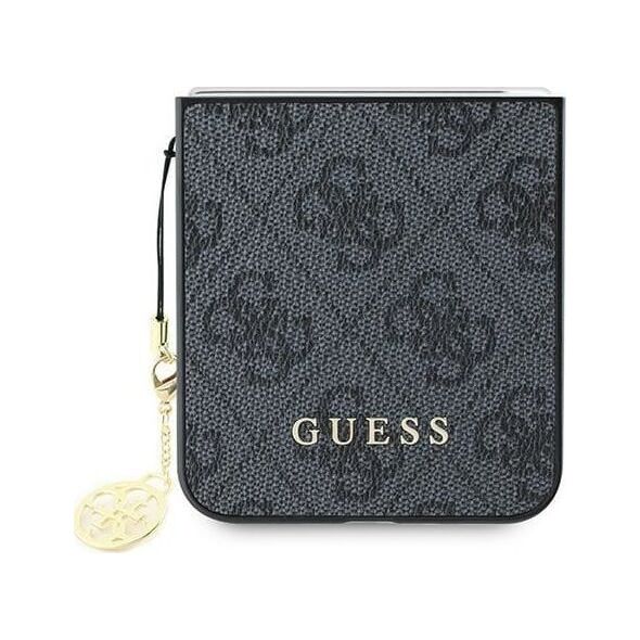 Guess Guess GUHCZF6GF4GGR Z Flip6 F741 czarny/black 4G Charm
