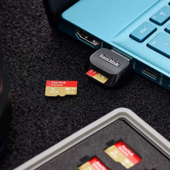 Czytnik SanDisk SANDISK QUICKFLOW MICROSD UHS-I/CARD USB-A READER