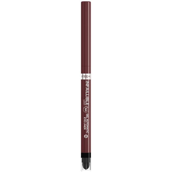 LOREAL Infallible Grip Gel Automatic Kredka żelowa do oczu 13 Velvet Bordeaux