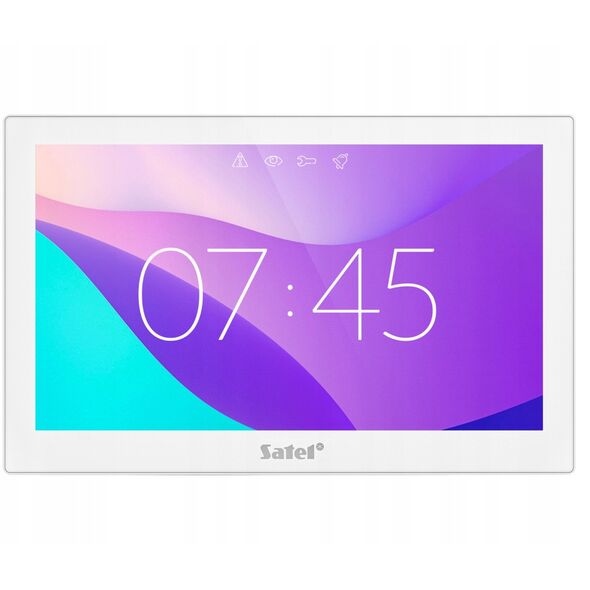 KLAWIATURA GRAFICZNA DO CENTRALI ALARMOWEJ INT-TSH210-W SATEL