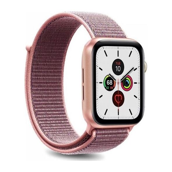 Puro PURO Apple Watch Band - Nylonowy pasek do Apple Watch 42 / 44 mm (Różowy)