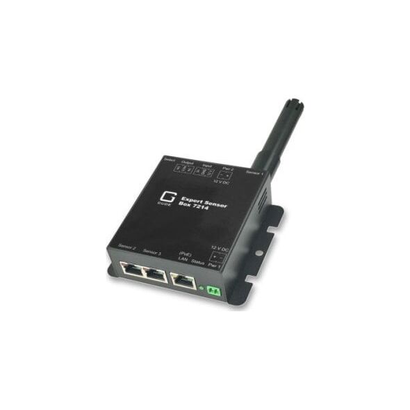 Triton Czujnik GUDE 72142 Expert LAN do monitorowania temperatury, wilgotności i wejść/wyjść