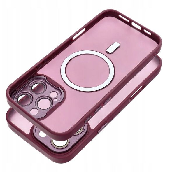 Θήκη VARIETE MAG COVER συμβατή με MagSafe για IPHONE 12 μωβ