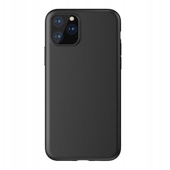 Εύκαμπτη θήκη Soft Case żelowe elastyczne etui pokrowiec do iPhone 11 czarny