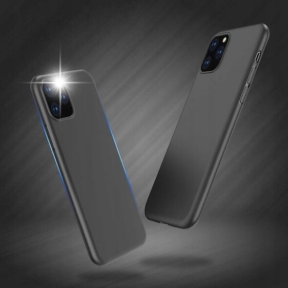 Εύκαμπτη θήκη Soft Case żelowe elastyczne etui pokrowiec do iPhone 11 czarny