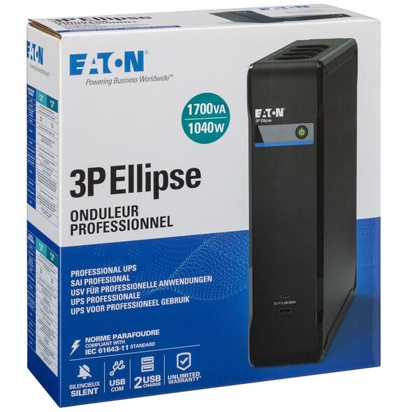 EATON 3P ELLIPSE 1700 USB IEC
