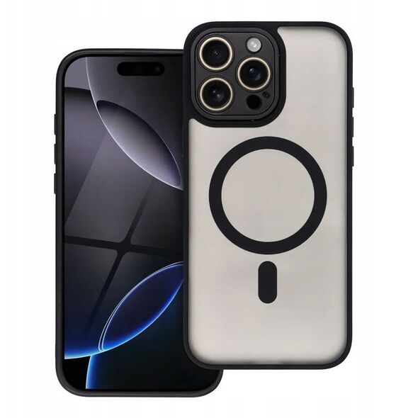 Θήκη VARIETE MAG COVER συμβατή με MagSafe για IPHONE 16 PRO MAX μαύρο