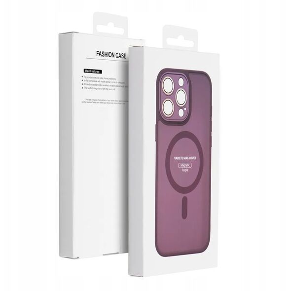 Θήκη VARIETE MAG COVER συμβατή με MagSafe για SAMSUNG S25 ULTRA μωβ