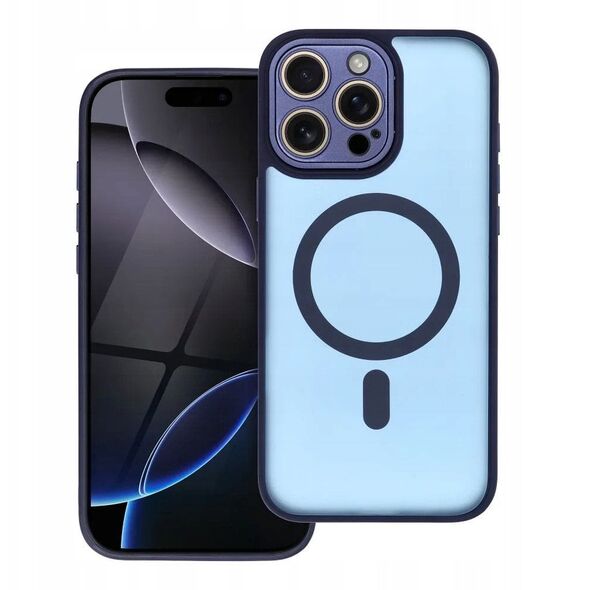 Θήκη VARIETE MAG COVER συμβατή με MagSafe για IPHONE 16 PRO μπλε