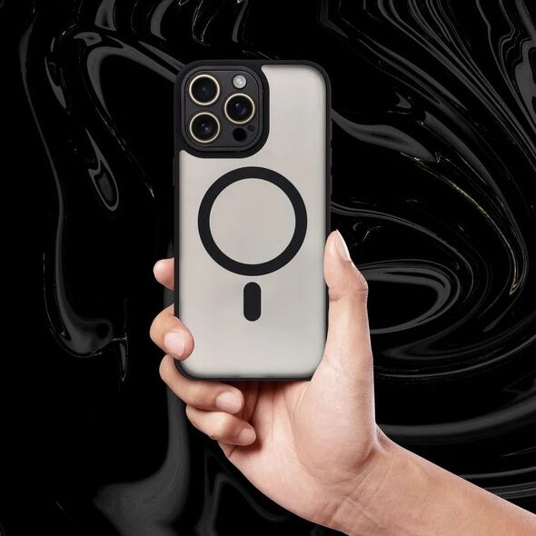 Θήκη VARIETE MAG COVER συμβατή με MagSafe για IPHONE 16 PRO μαύρο