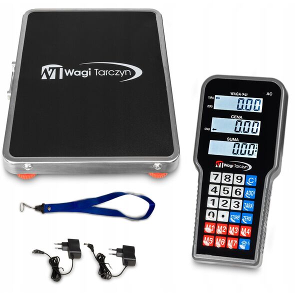 Waga Platformowa WAGI TARCZYN WT-090N 150kg Bezprzewodowy Wyświetlacz
