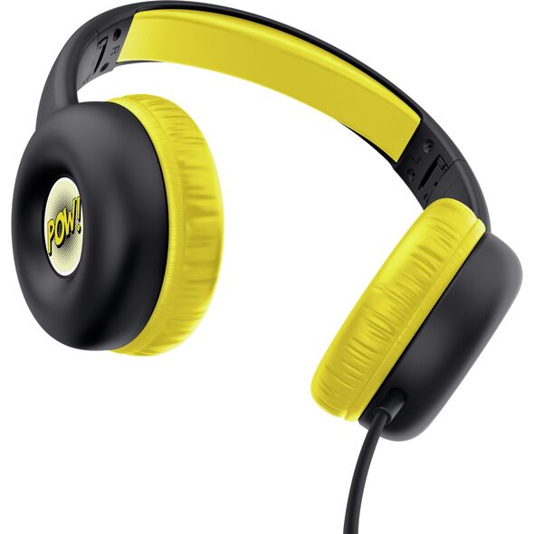 TRUST sluchátka Nouna Kids Headphones, Černá