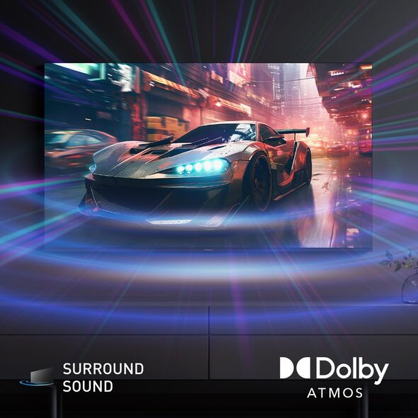 Panasonic TV-55W80AEZ schwarz