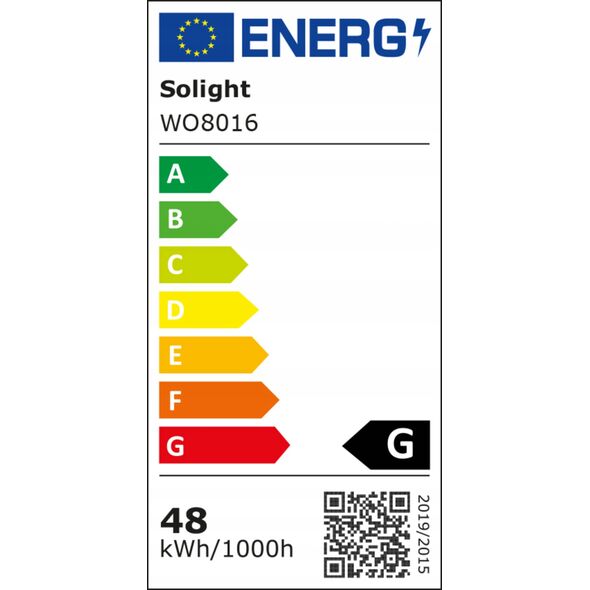Solight LED osvětlení s dálkovým ovladačem Larios Black, 48W, 3360lm, 39cm, změna chromatičnosti, stmívatelné