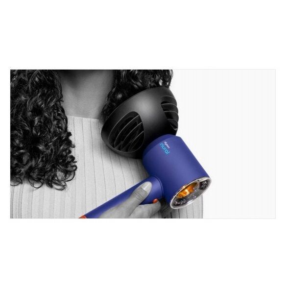 Dyson Supersonic Nural HD16 fén na vlasy, 1600 W, difuzér, 4 teploty, 3 rychlosti, vinca blue/topaz