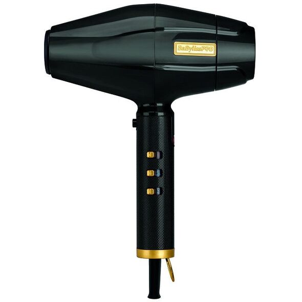 BaByliss FXBDB1E Pro 4Artists fén na vlasy, 2200 W, 3 teploty, 2 rychlosti, iontový generátor, černá