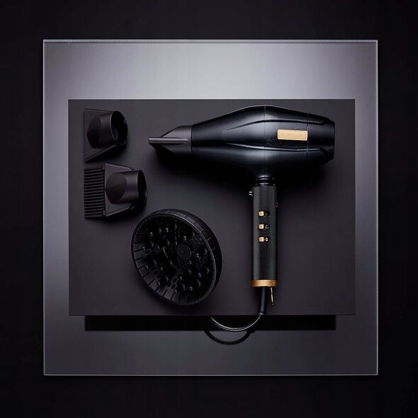 BaByliss FXBDB1E Pro 4Artists fén na vlasy, 2200 W, 3 teploty, 2 rychlosti, iontový generátor, černá
