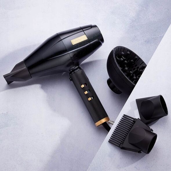 BaByliss FXBDB1E Pro 4Artists fén na vlasy, 2200 W, 3 teploty, 2 rychlosti, iontový generátor, černá