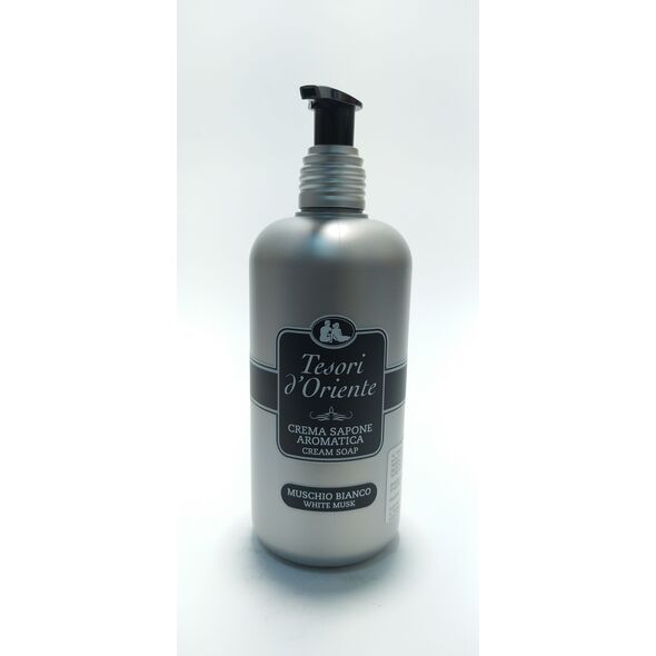 Tesori Mydło w pompce 300ml Białe piżmo