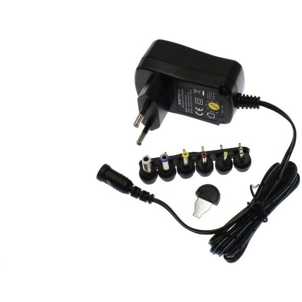 Zasilacz uniwersalny 3V 4.5V 5V 6V 7.5V 9V 12VDC 600mA ESPE