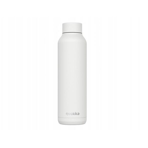 Quokka Solid - Butelka termiczna ze stali nierdzewnej 630 ml (White)