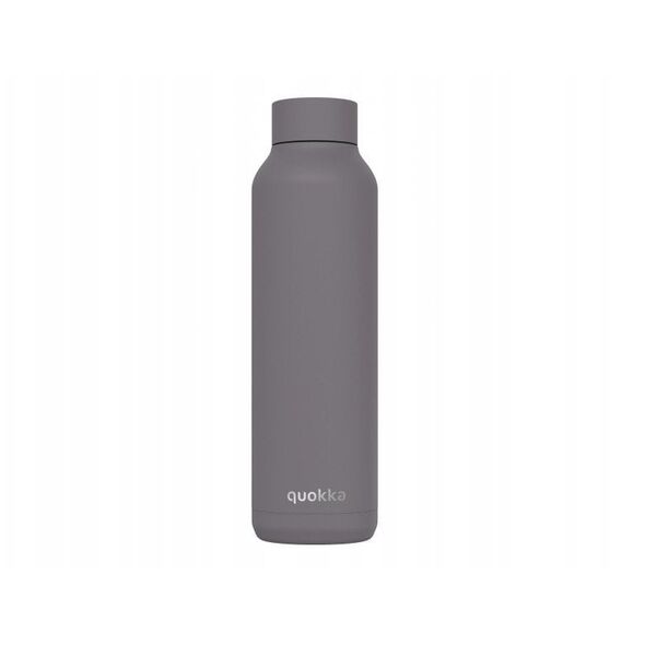 Quokka Solid - Butelka termiczna ze stali nierdzewnej 630 ml (Grey)