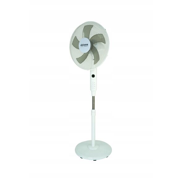 VOLTENO WENTYLATOR PODŁOGOWY BIAŁY+ WYŚWIETLACZ 40cm