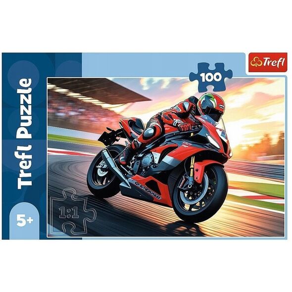 PUZZLE 100EL TREFL SZYBKI MOTOCYKL PUD12