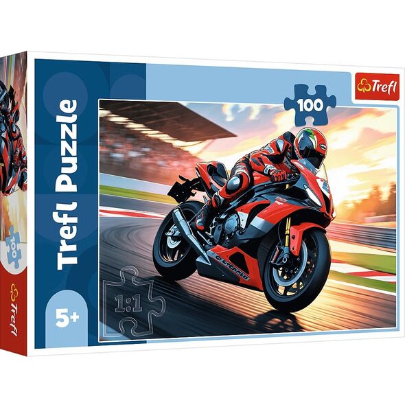 PUZZLE 100EL TREFL SZYBKI MOTOCYKL PUD12