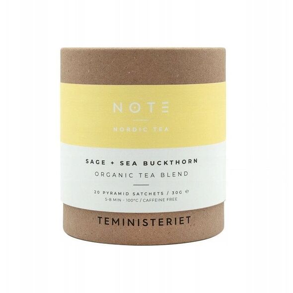Teministeriet - NOTE Sage Sea Buckthorn Organic - Herbata 20 Torebek