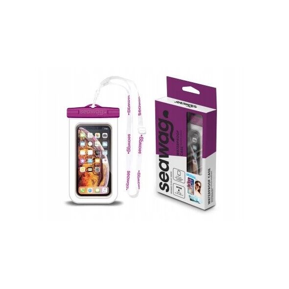 Seawag Element Proof Case - wodoodporne etui do telefonu (white/purple)