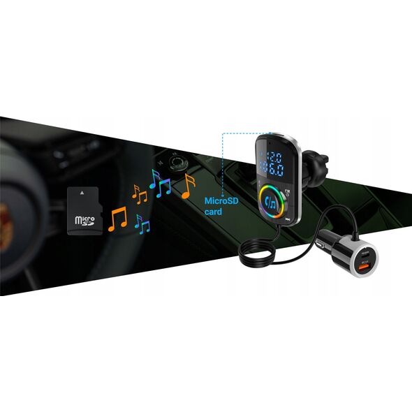 Transmiter Bluetooth FM Transmiter NAVITEL BHF08 PRO