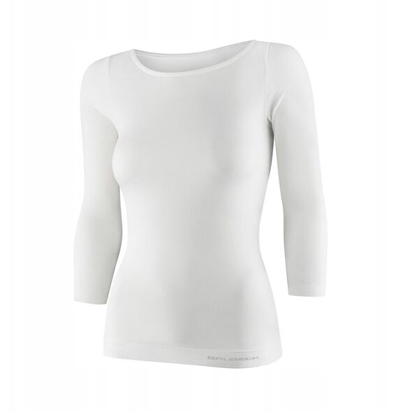LS1628W Koszulka damska z rękawem 3/4 COMFORT MERINO kremowy S