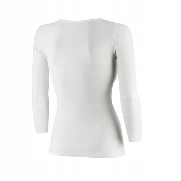 LS1628W Koszulka damska z rękawem 3/4 COMFORT MERINO kremowy XL