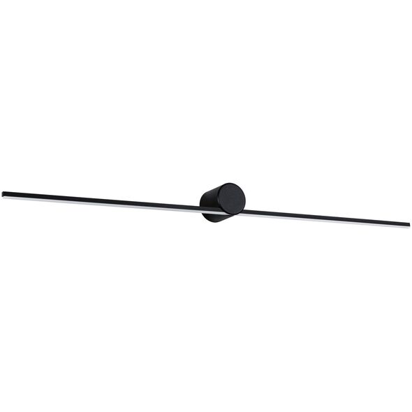 Oprawa ścienna SAVA LED nad lustro 7,5W 500lm 3000K 900mm IP44 230V czarny matowy / metal