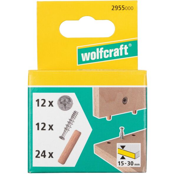 Materiały eksploatacyjne do połączeń skręcanych, wolfcraft