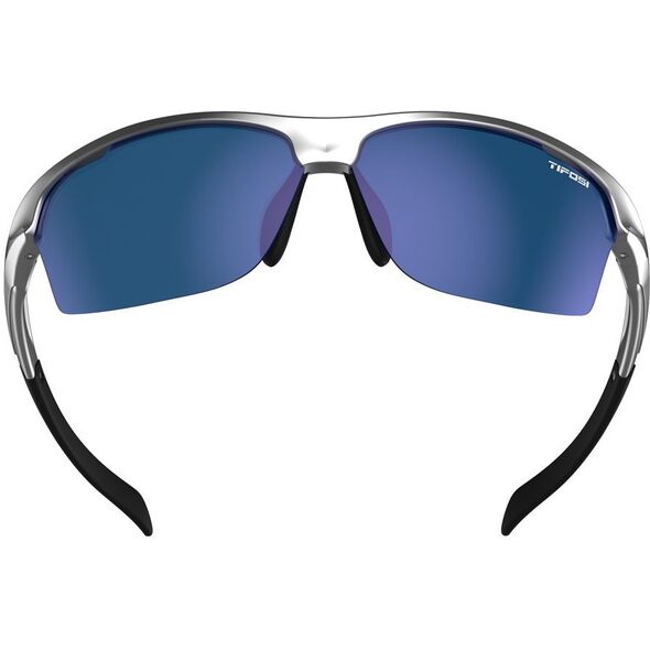 Okulary TIFOSI INTENSE metallic silver (1 szkło Smoke Blue Mirror 15% transmisji światła) (NEW)