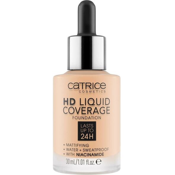 Catrice Catrice HD Liquid Coverage 24H Podkład 30ml 005 Ivory Beige