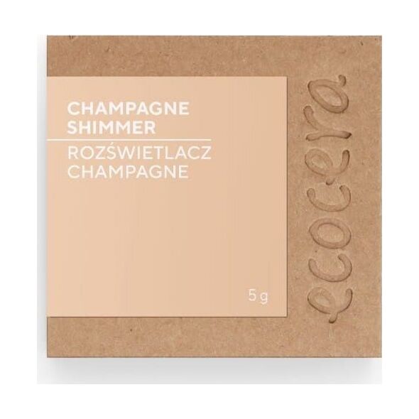 Ecocera  ECOCERA Natural Choice Rozświetlacz do twarzy CHAMPAGNE 5g