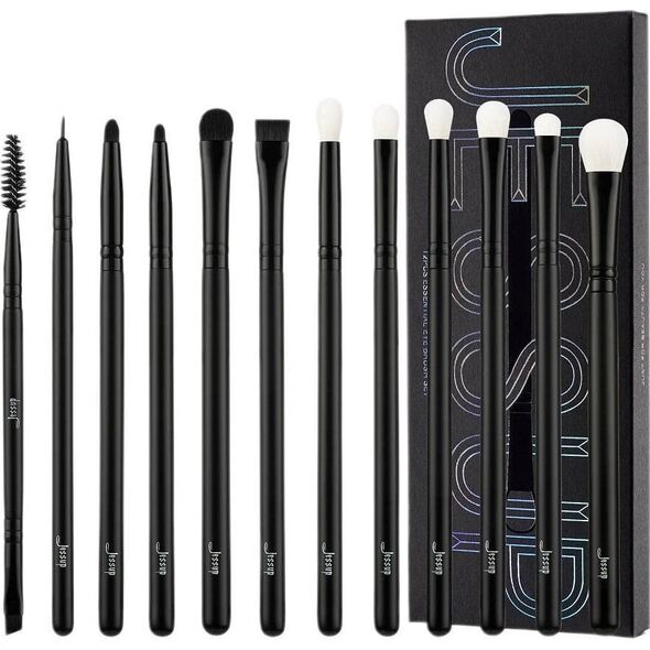 Jessup Essential Eye Brush zestaw pędzli do makijażu oczu T322 12szt.