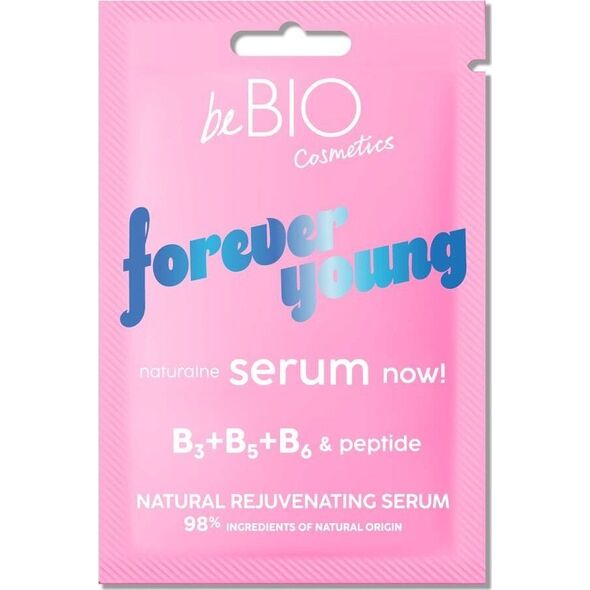 beBIO Forever Young naturalne serum odmładzające do twarzy now! 8ml