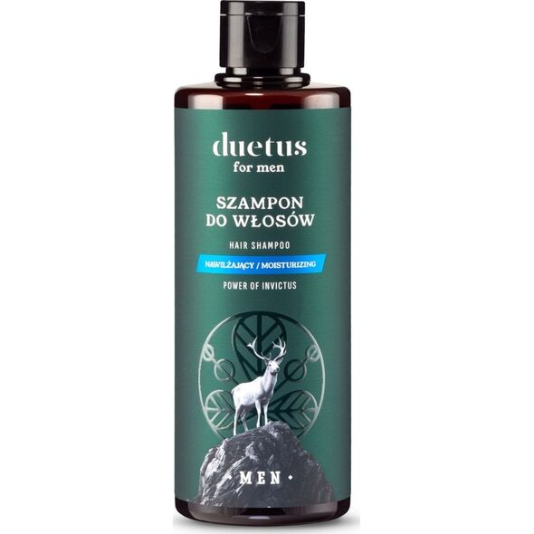 Duetus For Men Power Of Invictus Szampon do włosów nawilżający, 300 ml