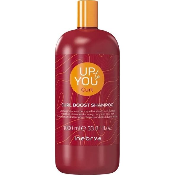 Inebrya Up To You Curl nawilżający szampon do włosów falowanych i kręconych 1000ml