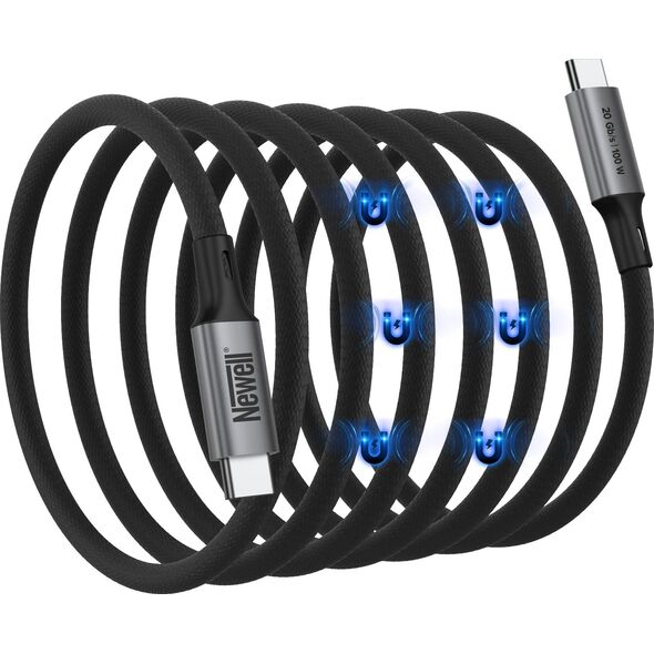 NEWELL NL4440 Kabel magnetyczny USB-C - USB-C 3.2 Gen 2 - 1 m