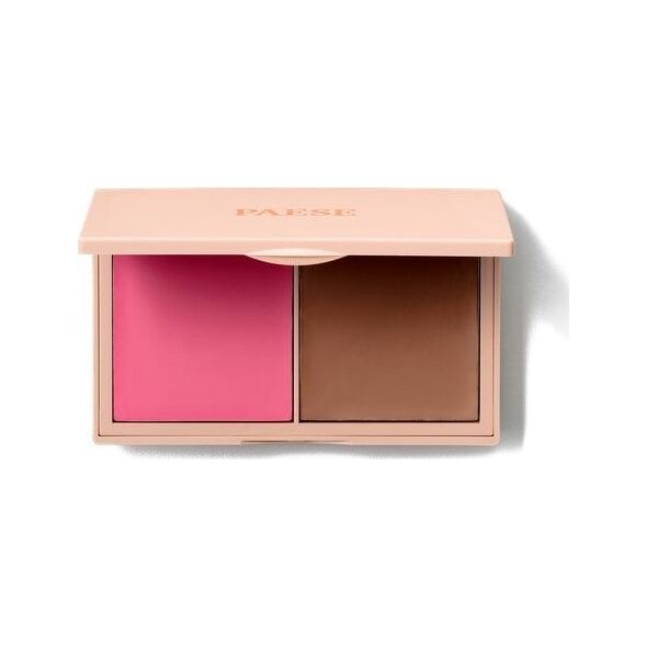 Paese Kiss My Cheeks Paleta Do Konturowania Kremowy Bronzer + Róż Cold 15g