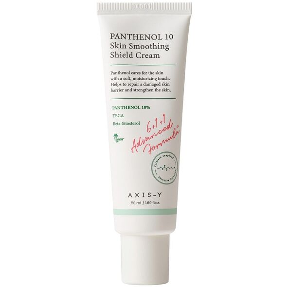 Axis-Y Panthenol 10 Skin Smoothing Shield Cream regenerujący Krem do twarzy z pantenolem 10% 50ml