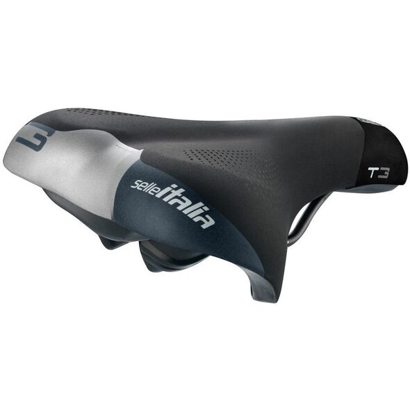 Siodło SELLE ITALIA SPORTOURING T 3 S (idmatch S1), Fec Alloy Rail, Light Gel, 492g (NEW 2025)